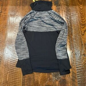RBX Black and Gray Striped Top